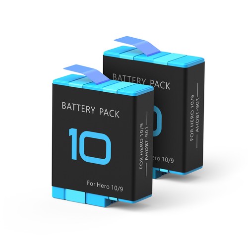 Pack batteries for gopro - pack,