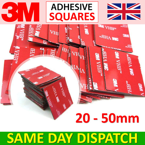 Double sided sticky - sided, pads